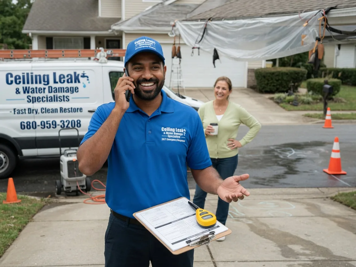 Ceiling Leak Cleanup Pelham, NC FAQs